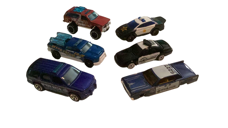 Photo 1 of 5-EMERGENCY VEHICLE HOT WHEELS AND ANOTHER BRAND