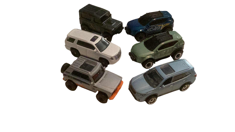 Photo 1 of 6-SUV HOT WHEELS