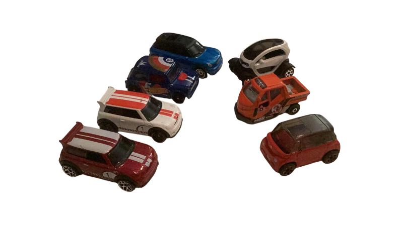 Photo 1 of 7-HOT WHEELS AND MATCHBOX MINI COOPERS AND OTHERS