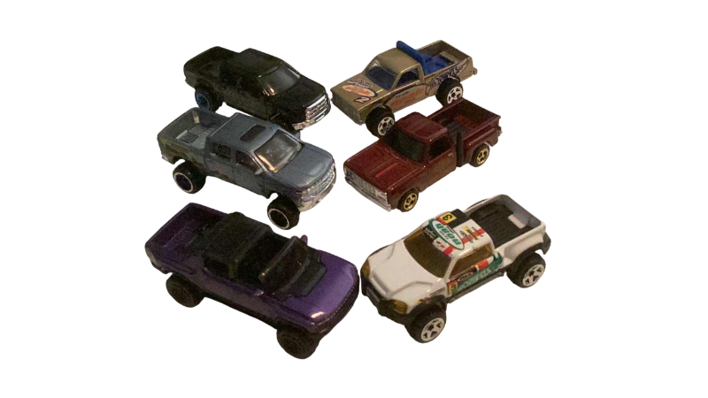 Photo 1 of 6-HOT WHEELS TRUCKS