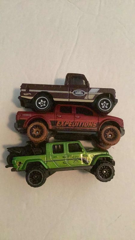 Photo 1 of 6-HOT WHEELS AND MATCHBOX TRUCKS