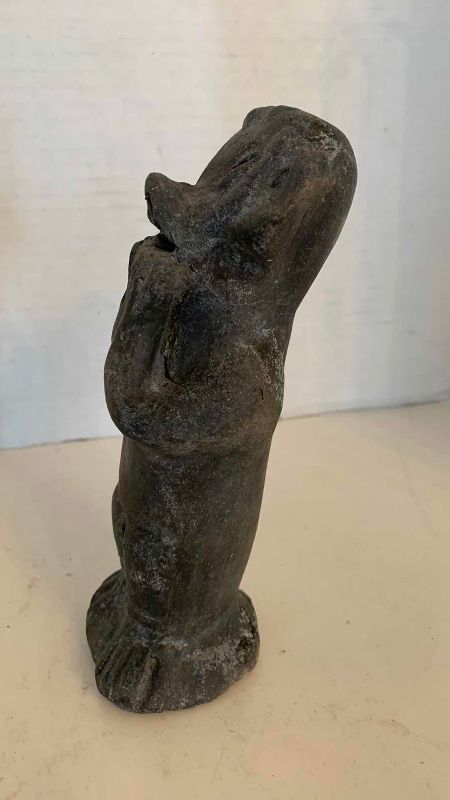 Photo 1 of PRE COLUMBIAN MESO-AMERICAN POTTERY STATUE 7”