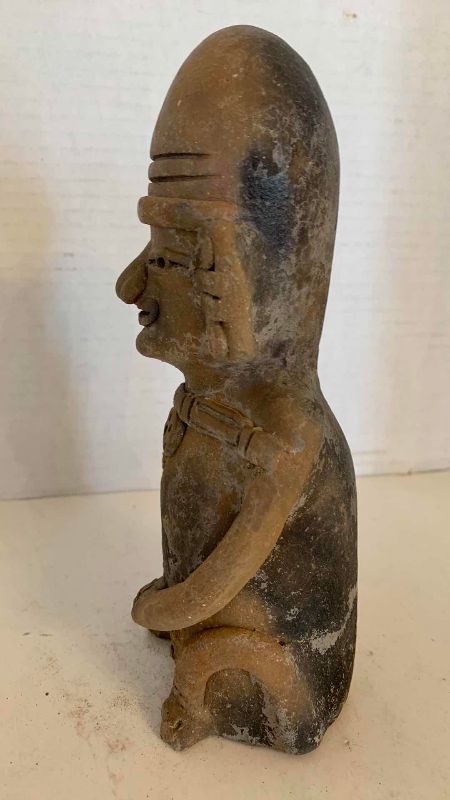 Photo 1 of PRE-COLUMBIAN STYLE MALE STATUE 9”
