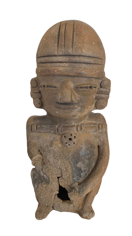 Photo 1 of PRE-COLUMBIAN STYLE MALE STATUE 9”
