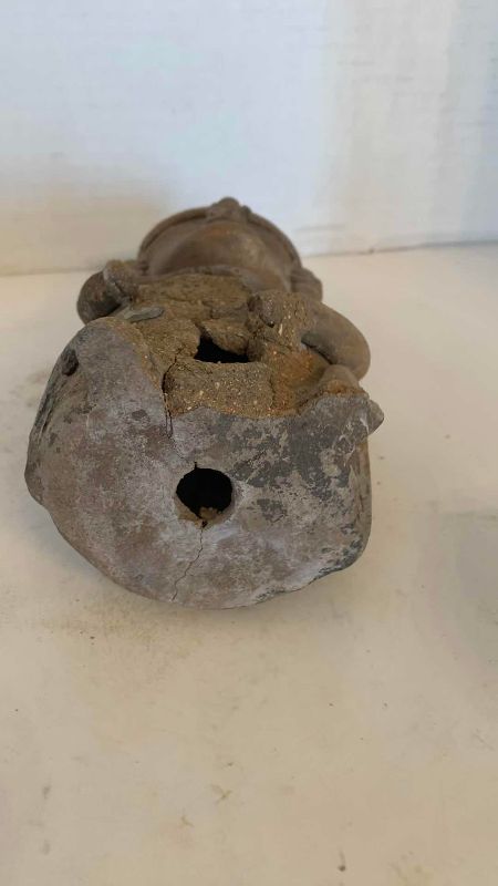 Photo 1 of PRE-COLUMBIAN STYLE MALE STATUE 9”