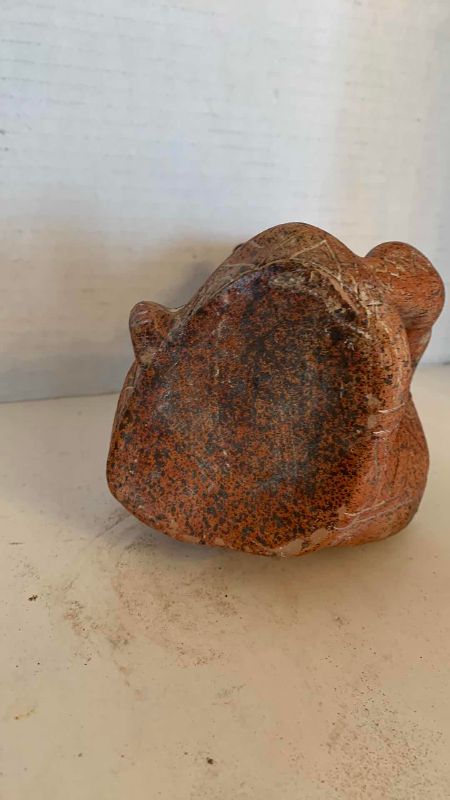 Photo 1 of PRE-COLUMBIAN STYLE MALE SMILING STATUE 8”