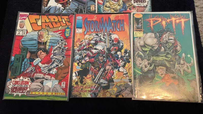 Photo 1 of 5-IMAGE AND MARVEL COMICS