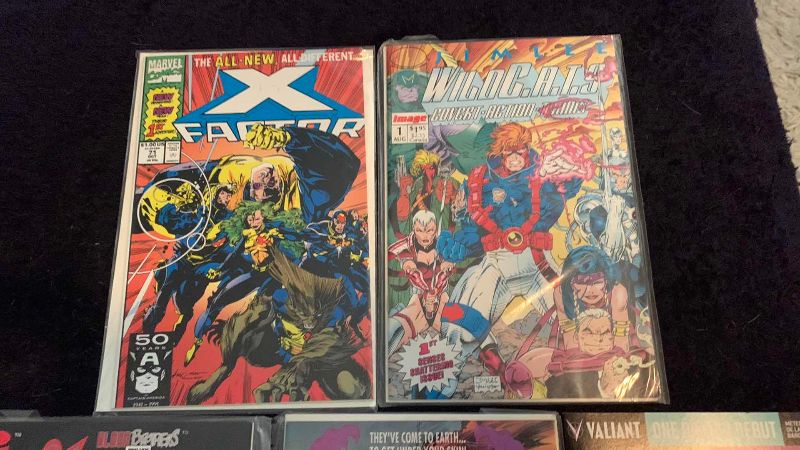 Photo 1 of 5-MARVEL AND INDEPENDENT COMICS WILDC.A.T.S # 1, BLOODSTRIKE #1, DOCTOR MIRAGE #1