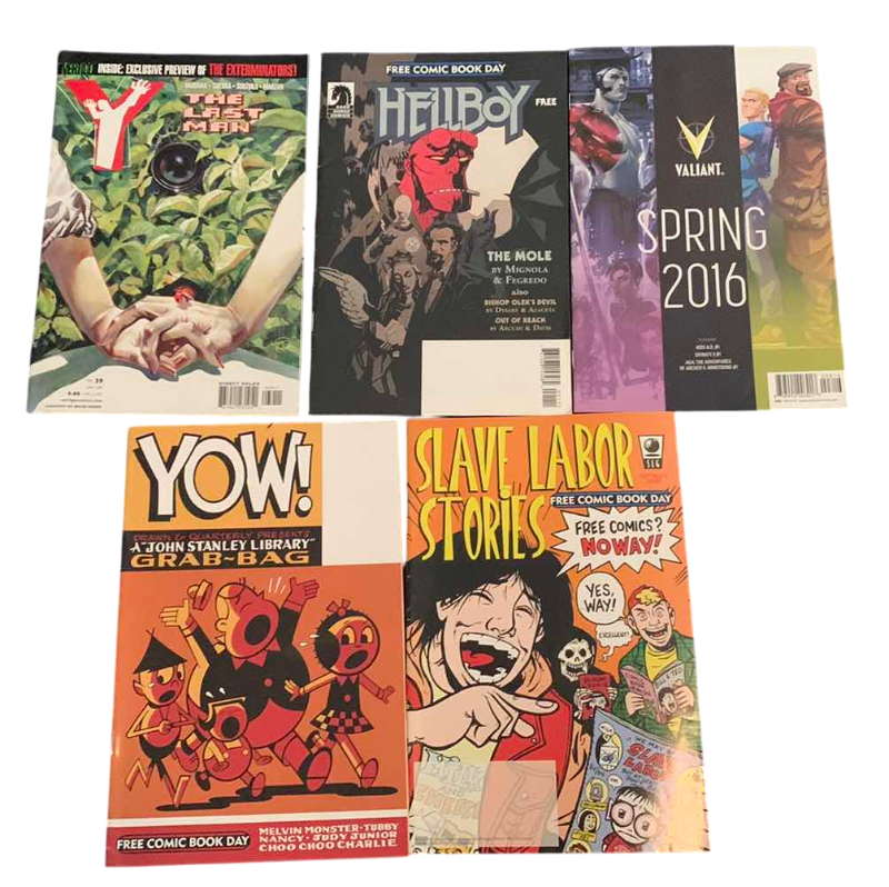 Photo 1 of 5-INDEPENDENT PUBLISHERS COMICS HELLBOY 