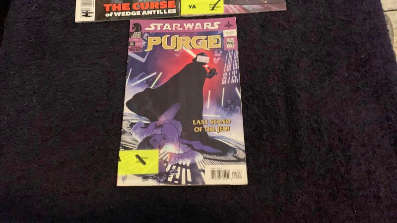 Photo 1 of STAR TREK AND STAR WARS COMICS