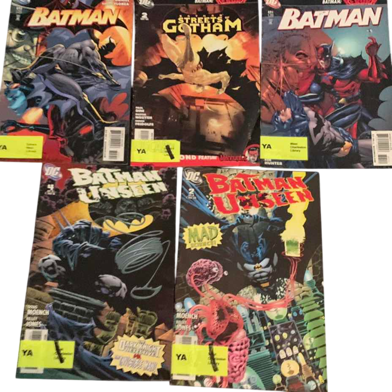 Photo 1 of 5-DC BATMAN COMICS