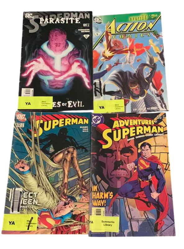 Photo 1 of 4-DC SUPERMAN COMICS