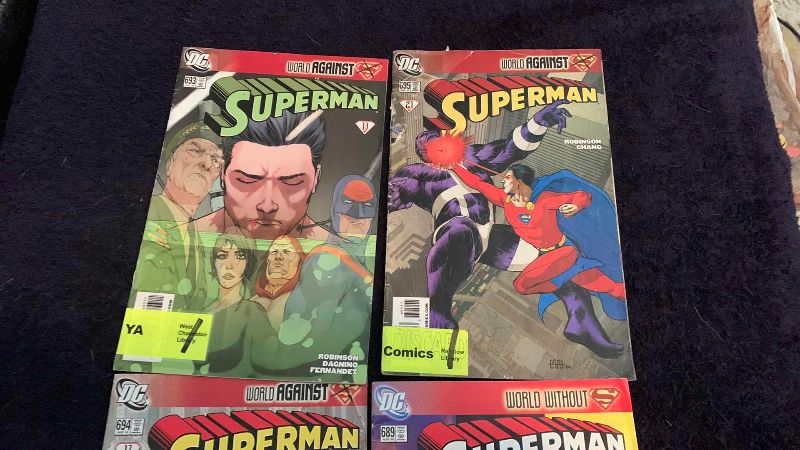 Photo 1 of 4-DC SUPERMAN COMICS