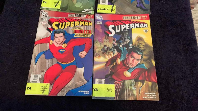 Photo 1 of 4-DC SUPERMAN COMICS