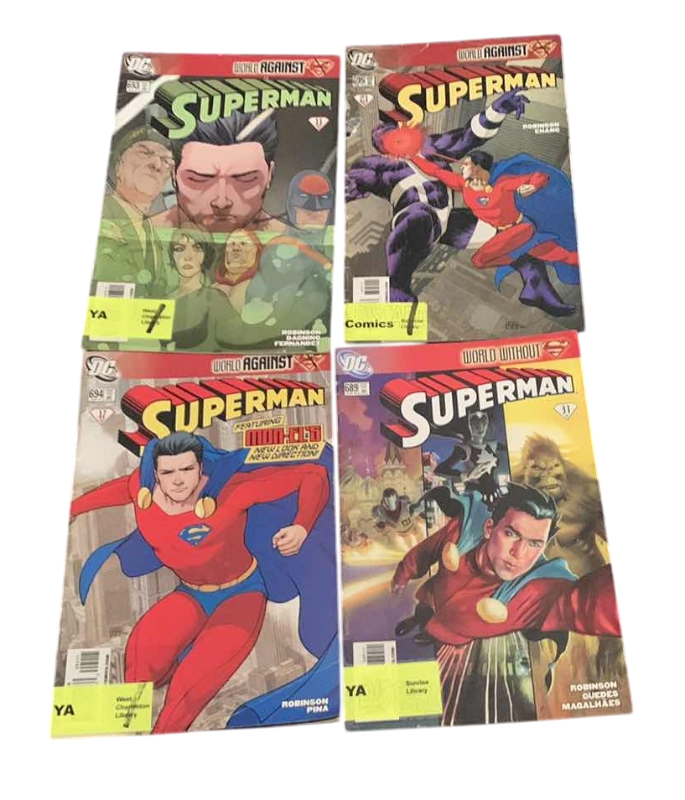 Photo 1 of 4-DC SUPERMAN COMICS