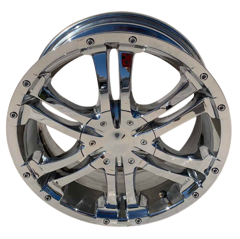 Photo 1 of CHROME 17 X 7 RIMS, BOLT PATTERN IS 5 X 114.3MM WITH ALTERNATE BOLT PATTERN HOLES. ORIGINALLY ON 2006 MAZDA 6