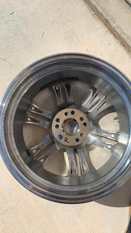 Photo 1 of CHROME 17 X 7 RIMS, BOLT PATTERN IS 5 X 114.3MM WITH ALTERNATE BOLT PATTERN HOLES. ORIGINALLY ON 2006 MAZDA 6