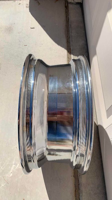 Photo 1 of CHROME 17 X 7 RIMS, BOLT PATTERN IS 5 X 114.3MM WITH ALTERNATE BOLT PATTERN HOLES. ORIGINALLY ON 2006 MAZDA 6