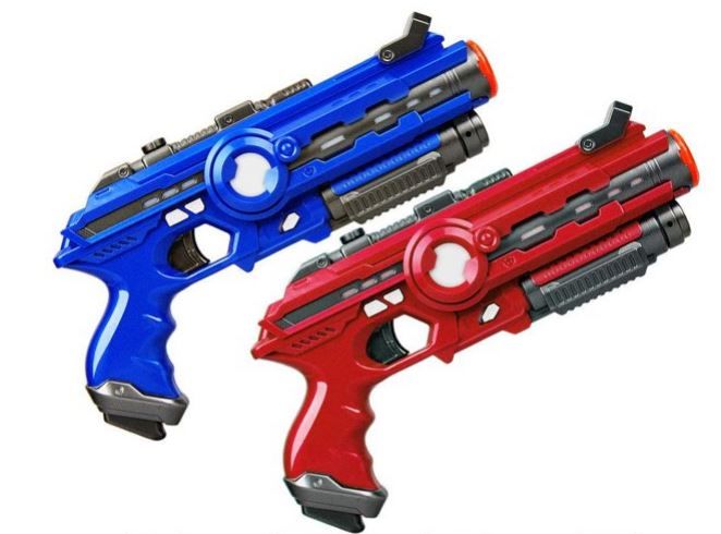 Photo 1 of Infrared Laser Tag – AINEK Laser Guns for Kids &amp; Adults with 4 Gun Setting, Pistol, Shotgun, Rocket &amp; Machine Gun, Outdoor &amp; Indoor Laser Tag Guns Safe &amp; Durable, Infrare
