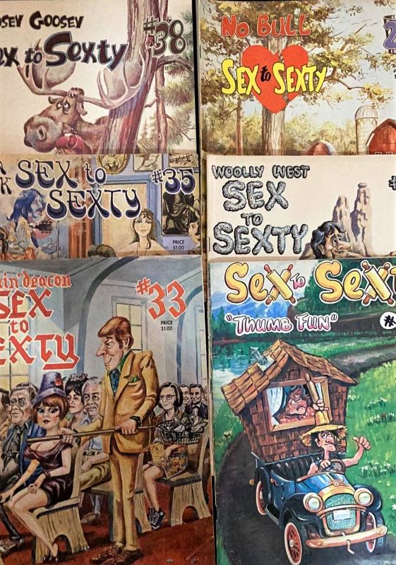 Photo 1 of 6 VINTAGE SEX TO SEXTY ADULT THEMED MAGAZINES