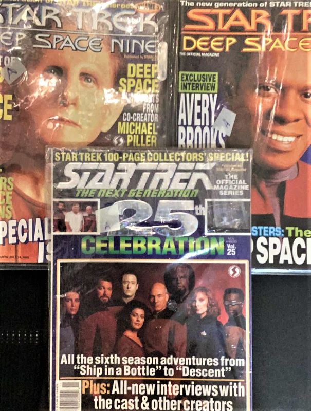 Photo 1 of 3 STAR TREK MAGAZINES