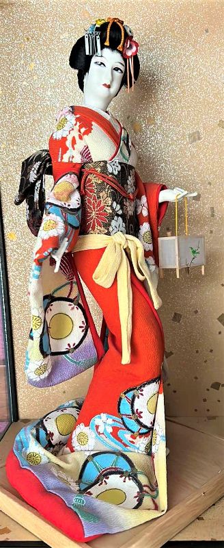 Photo 1 of NISHI GEISHA DOLL MADE IN JAPAN HEIGHT IN BOX 21”