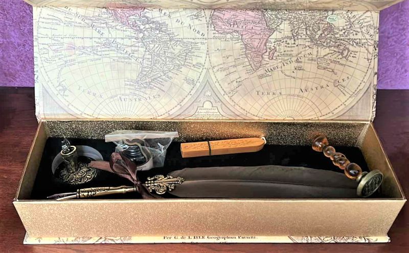 Photo 1 of NEW CALLIGRAPHY SET IN BOX