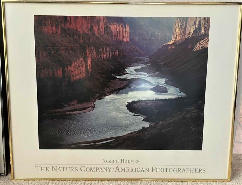 Photo 1 of JOSEPH HOLMES THE NATURE COMPANY/ AMERICAN PHOTOGRAPHERS FRAMED ARTWORK 33 x 26”