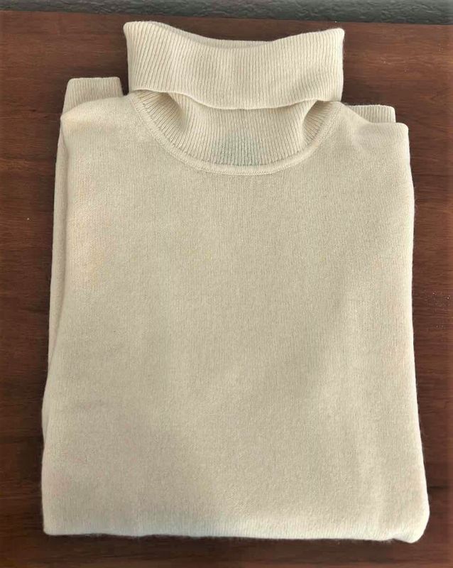 Photo 1 of 100% CASHMERE TURTLENECK SWEATER FROM TALBOTS, SIZE M