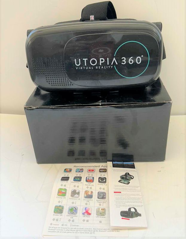 Photo 1 of UTOPIA 360 VIRTUAL REALITY GOGGLES