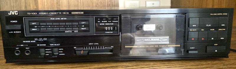 Photo 1 of JVC STEREO CASSETTE DECK NO REMOTE
