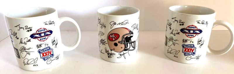 Photo 1 of 3 COFFEE CUPS SAN FRANCISCO SUPER BOWL