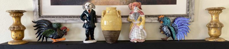 Photo 1 of 7-HOME DECOR CERAMICS AND MORE TALLEST  12” FAMILY ROOM