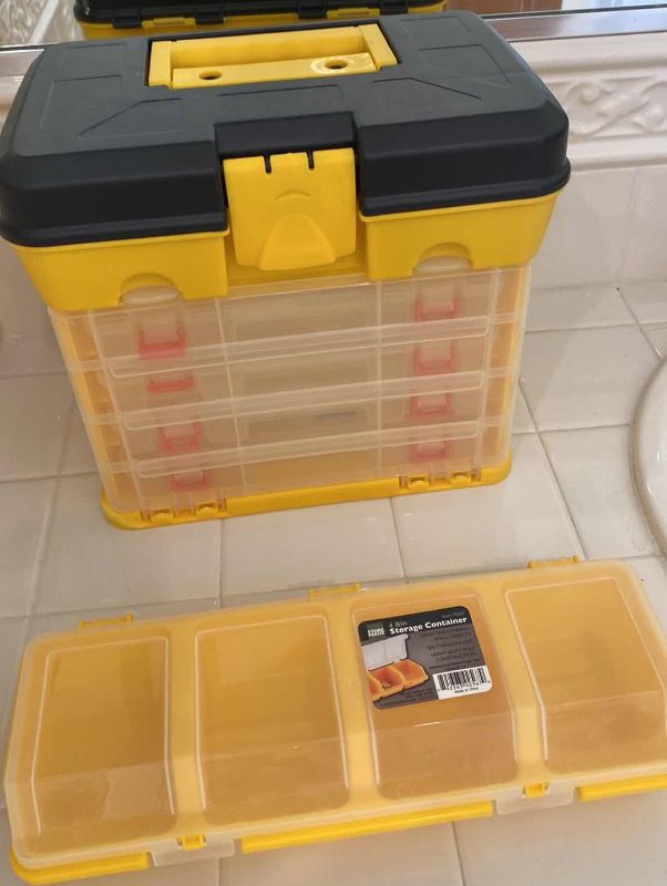 Photo 1 of 2 SMALL STORAGE CONTAINERS
