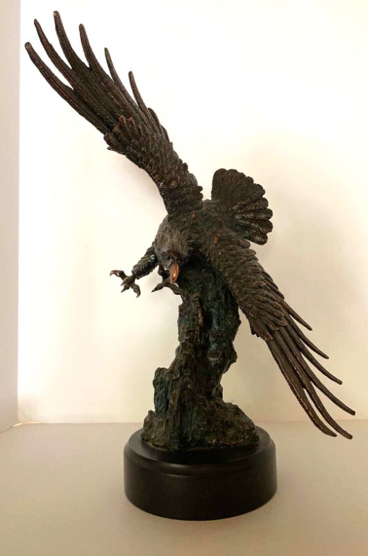Photo 1 of EAGLE BRONZE WINGS OF GLORY 11” x 17 1/2”