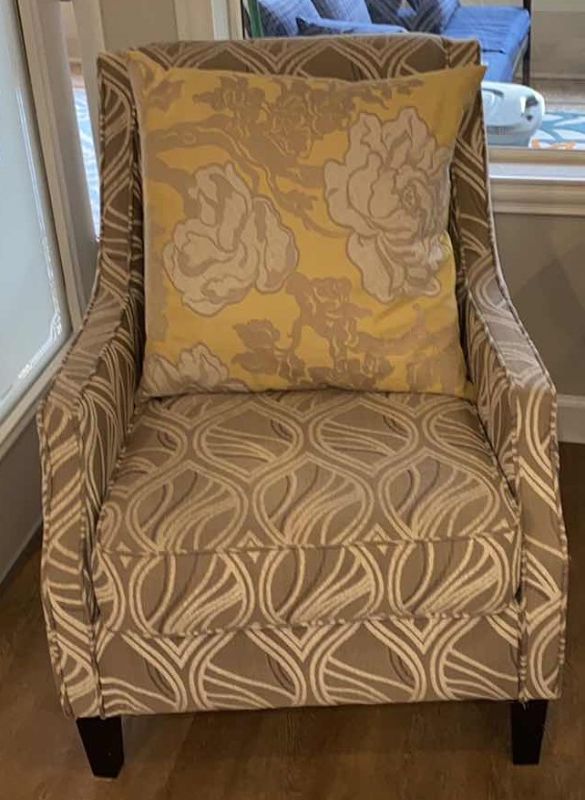 Photo 1 of ASHLEY FURNITURE OCCASIONAL CHAIR 29 1/2“ x 35“ H 35”