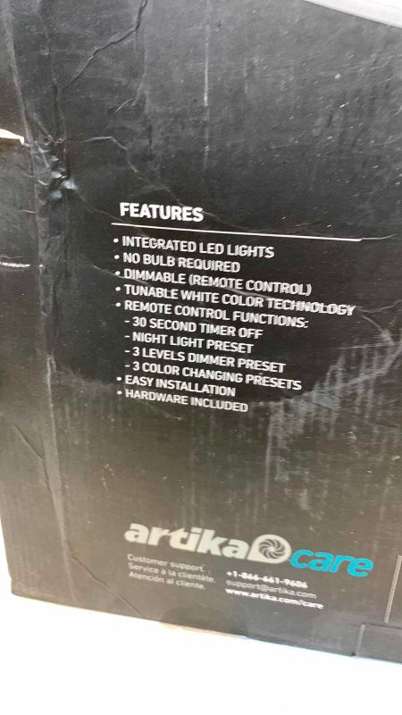 Photo 2 of ARTIKA EUROPA LED CEILING LIGHT 21” WIDE