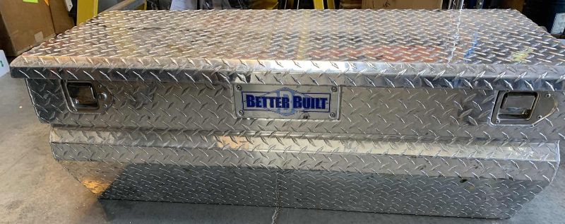 Photo 2 of BETTER BUILT METAL TRUCK TOOL BOX FOR PICK UP TRUCK MODEL 62012330 47” X 23” H 23”