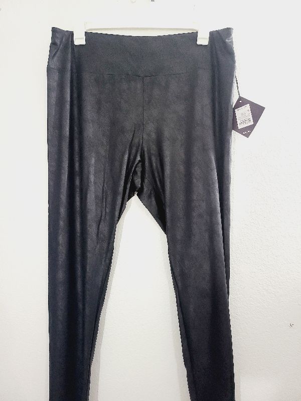 Photo 3 of SET OF THREE LADIES AVA VIV BLACK SPANDEX STRETCH PANTS