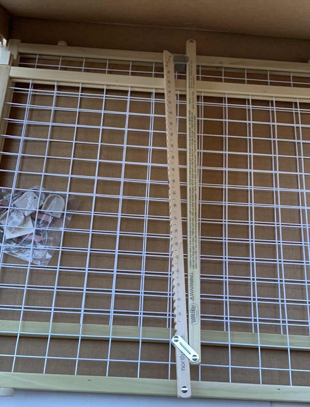 Photo 1 of TODDLEROO EXTRA-WIDE WIRE MESH GATE 31” X 30”-50”