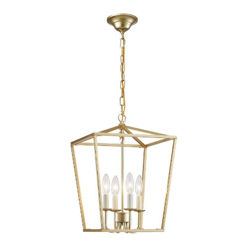 Photo 1 of PENDANT LIGHT 17” TALL GOLD FINISH