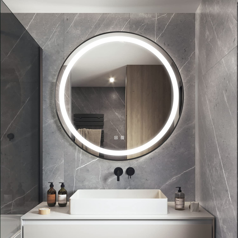 Photo 1 of KLC 18" LED BATHROOM SMART MIRROR WITH DIMMING AND DEFOG