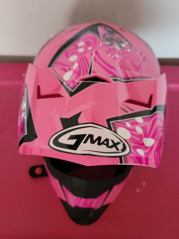 Photo 3 of GIRLS GMAX MOTORCYCLE HELMET MX-46Y