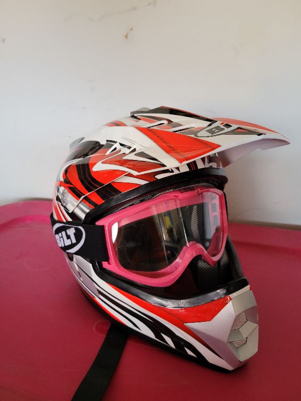 Photo 1 of GIRLS BILT REDEMPTION MOTORCYCLE HELMET