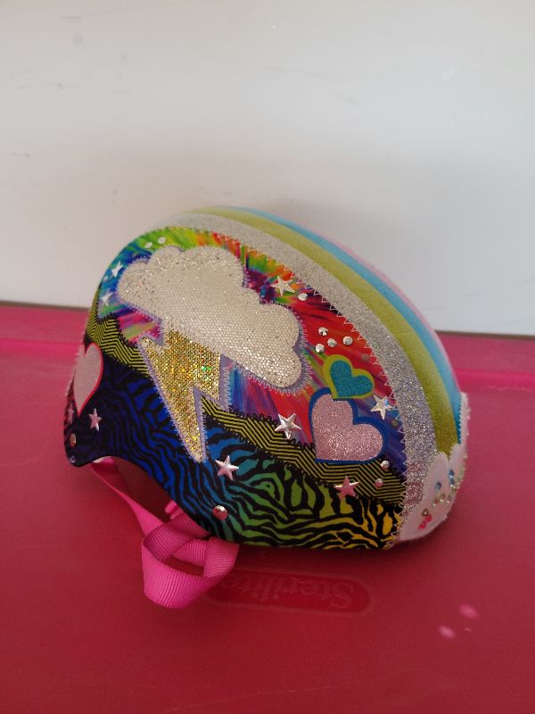 Photo 1 of GIRLS RASKULLZ SPARKLEZ BICYCLE HELMET