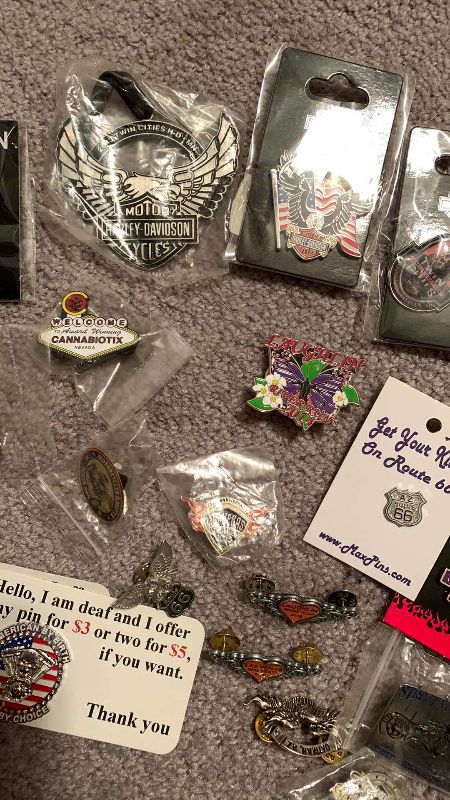 Photo 2 of COLLECTABLE HARLEY DAVIDSON BIKE PINS
