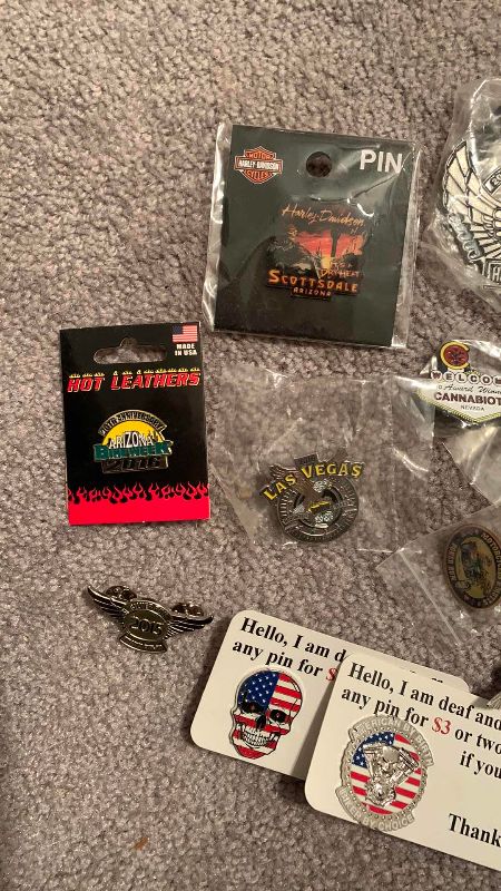 Photo 5 of COLLECTABLE HARLEY DAVIDSON BIKE PINS