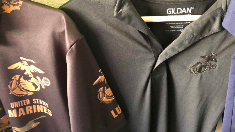 Photo 1 of 8 UNITED STATES MARINES SHIRTS SIZE LARGE