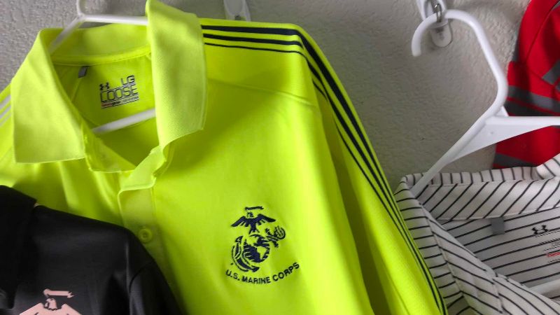 Photo 1 of 8 UNITED STATES MARINES SHIRTS SIZE LARGE