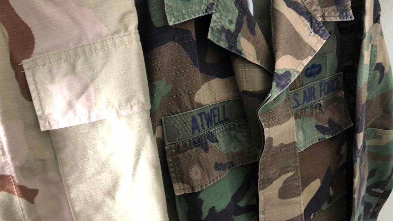 Photo 1 of 5 UNITED STATES AIR FORCE BATTLE DRESS UNIFORMS SIZE M-XL